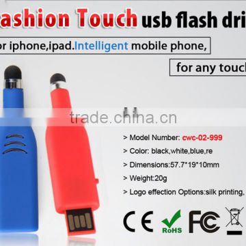 Popular touch screen pen USB flash drive 2GB4GB8GB16GB USB flash drive Custom Solution touch USB stick wholesale