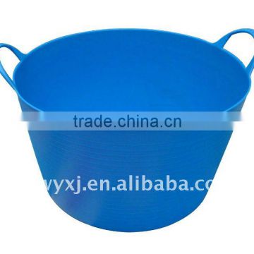 Colorful plastic buckets,large plastic big Tubs,REACH