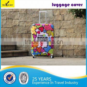 Travelsky Hot selling elasticated suitcase protector neoprene suitcase cover                        
                                                Quality Choice