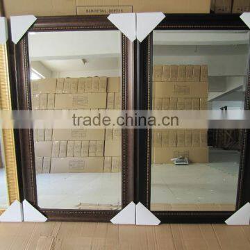 982490 PS Wall Mirror Black & Coffee 60x120