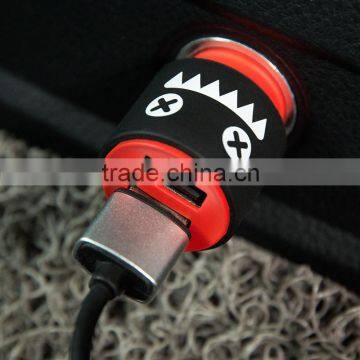 Multi output car chargers for mobile phones in car
