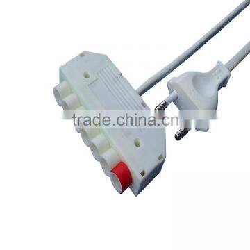 Euro Extension Cable White 2meters (EU-PS)