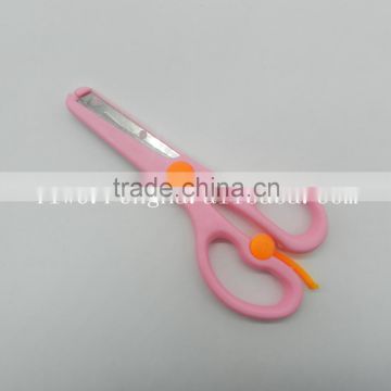 The 2016 new style colorful easy to use children safety scissors