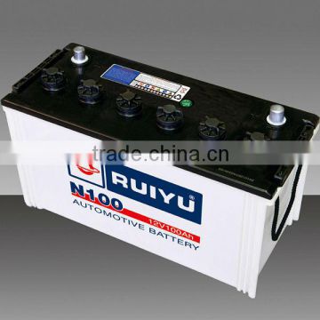 Extraordinary 12V100AH Dry Charged Acid Auto/Car Battery in Bulk Producing