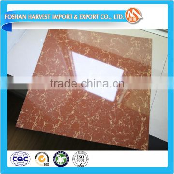 China Low price Deep Red Ceramic Porcelain Platy Floor Tile