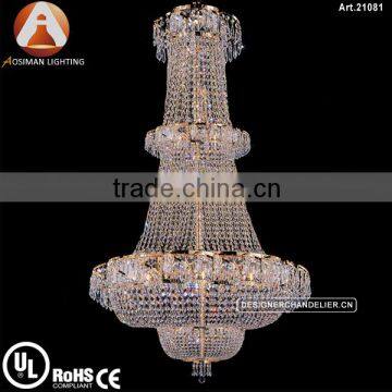 Antique Style Empire Light with K9 Crystal