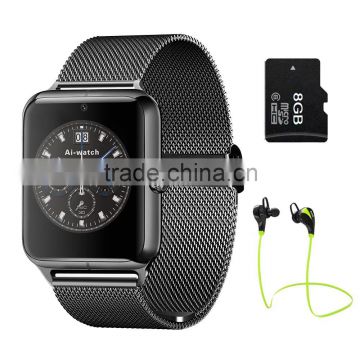 lf11 fashion Bluetooth Smart Watch Phone LF14 with SIM card TF Slot mp3 mp4 pedometer sleep monitoring for Apple IOS Android