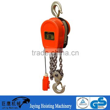 Portable 1 to 10 ton DHS type 380 volt electric chain hoist