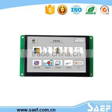 4.3 inch LCD module with mini usb to rs232 Controller Board Industrial real-time FORTRAN