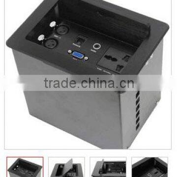 CE RoHS FCC Hidden Table USB Socket for Conference System