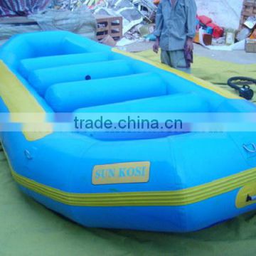 Beautiful professional inflatable battery boat