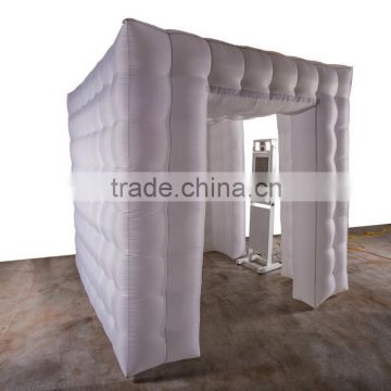 Inflatable photo booth tent with led Commercial inflatable floor photo booth