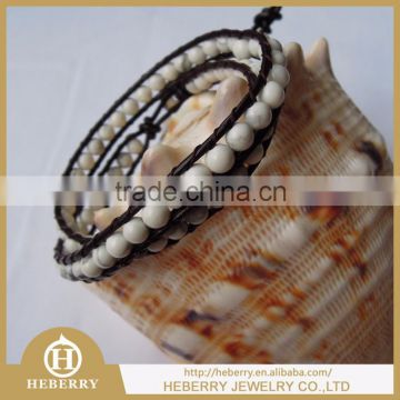 elegant bohemia leather bracelet best gift to friends