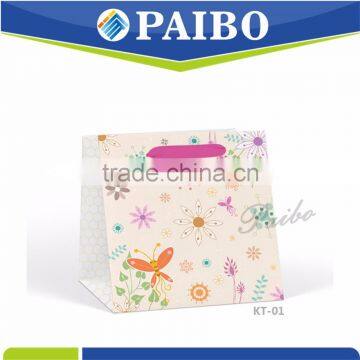 KT-01 C1S paper Handbag with handle professional factory CARTOON KIDS Lovely