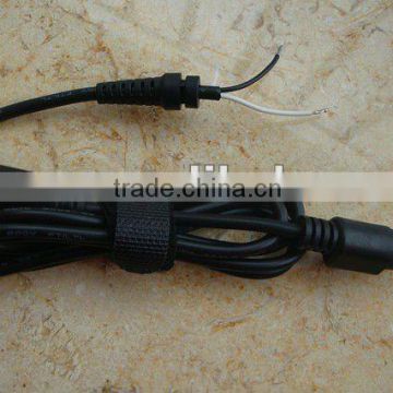 laptop adapter power cable with different dc tip size for selection