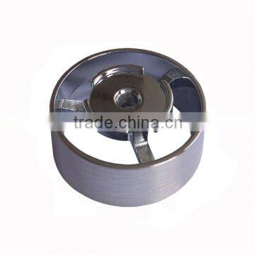 Zinc Die Casting Part Brushed Chrome Finish / Satin Chrome Finish / Varnish Painted