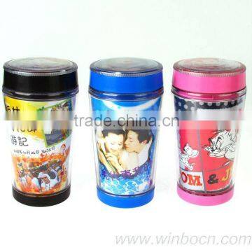 Inside color paper printing mug/cup for AS material