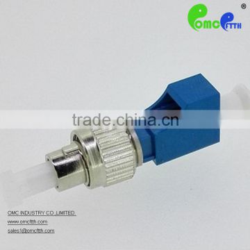 High quality China-made LC femle to FC male SM SX fiber optic adapter