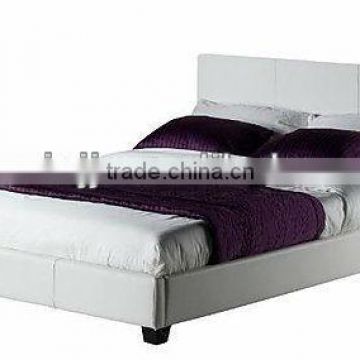 2013 best popular wooden leather bed