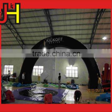 PVC Tarpaulin Material Black Inflatable Entrance Arches Outdoor