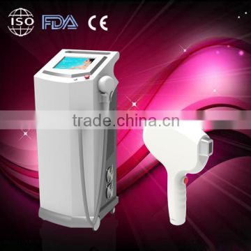 2014 Best Seller Painless and Permanent Depilator professional 808nm diode laser hair removal salon instrument