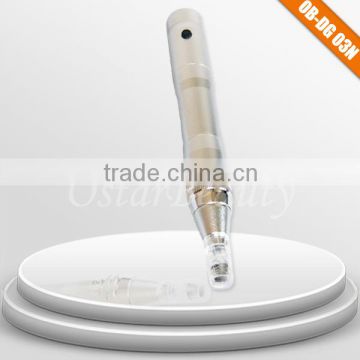 Microdermabrasion Needle Roller Skin Care Derma Rolling System 1.0mm Derma Stamp Pen (OB-DG 03) Needle Skin Roller