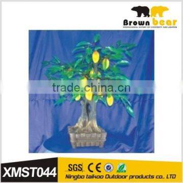 beautiful decorated mango outdoor yellow christmas tree