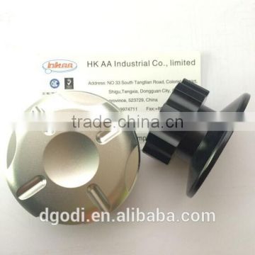 black anodized aluminum cnc machining parts, aluminum control knob