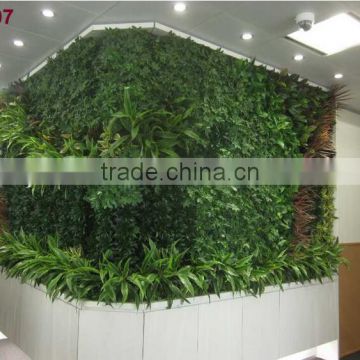 2017 new decoration artificial wall panels fake plant wall for indoor&outdoor decor