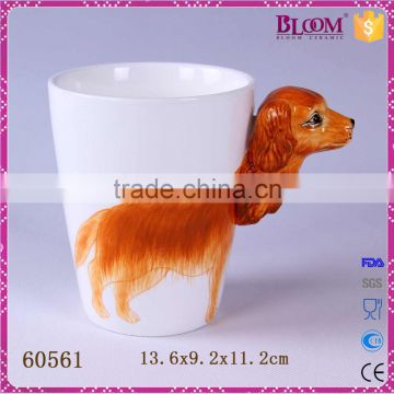 unique animal desgin ceramic mug manufacturers