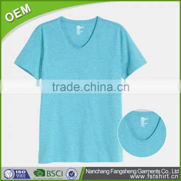 high quality wholesale color combination round neck fancy t shirt for men
