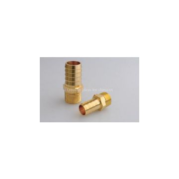 Brass male Hose Barb with Straight Fitting Style, NPT Thread Size