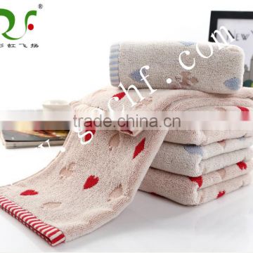 Super soft100% cotton jacquard personalized hand towel