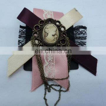 fashion cloth flower brooch