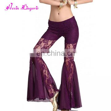 Wholesale Sports Purple Bell-Bottoms Sexy Womens Yoga Pants