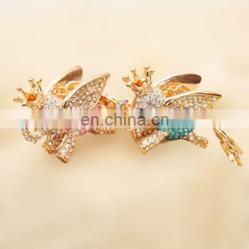 Fashion Crystal rhinestone mini Mascot keychain MCA-0306