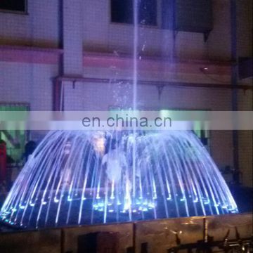 Large scale LED light musical dancing water outdoor fountain