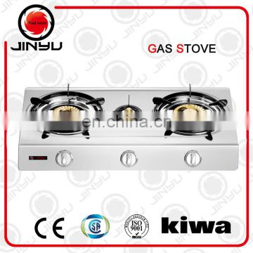 stainless steel surface gas stove and natural gas stove kitchen appliance gas cooker