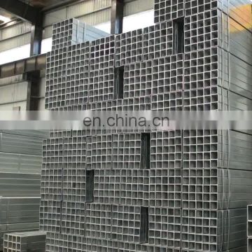 100*100 Galvanized Square Steel Pipe Weight galvanized hollow section