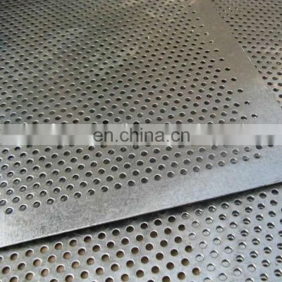 304 316 Plate 4x8 round hole perforated stainless steel sheet
