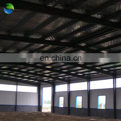 Long-span roof  light weight metal building prefabricated building steel structure