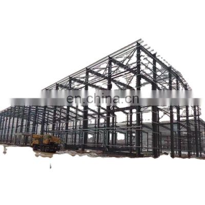 Low Cost Steel Structure Hot Window Training Frame Building Style Graphic Modern Technical Parts Design  Workshop Construction
