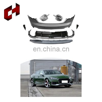 CH Factory Outlet Car Body Parts Front Bumper Front Grille Mud Protecter Headlamps Full Kits For Audi A5 2017-2019 To Rs5