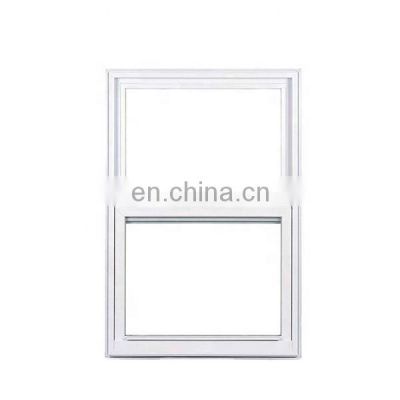 Manufacturer Double Hung Window for Sale China Windows Usa Hurricane Impact Double Hung Triple Insulated PVC Plastic Modern UPVC