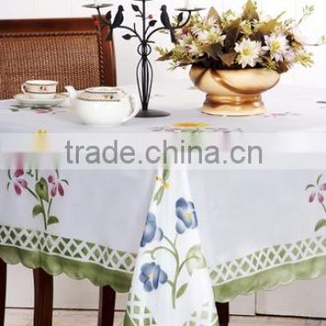 Printed Polyester Table Cloth For Home