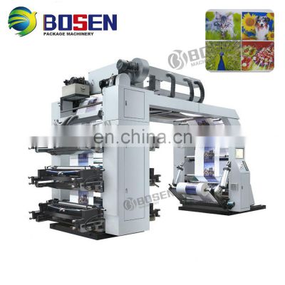 FLEXO PRINTER PP WOVEN BAG PLASTIC FILM NON-WOVEN PE FLEXOGRAPHIC 2 COLOR OFFSET ROLL TO ROLL PRINTING MACHINE FOR SALE
