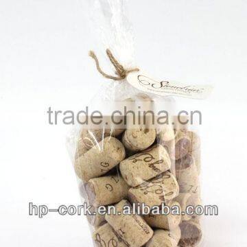 Polybag packed Wine corks for house decoration