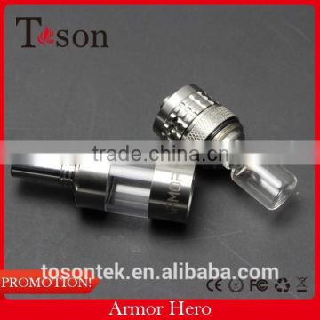Electronic cigarette Armor hero Atomizer airflow adjustable atomizer