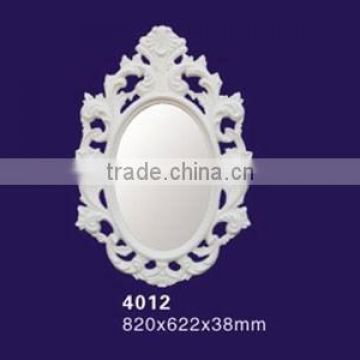 Polyurethane deocration mirror for home PU mirror frame colored mirror frame for sale