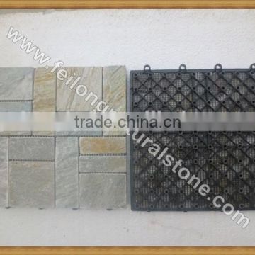 natural stone mosaic pattern